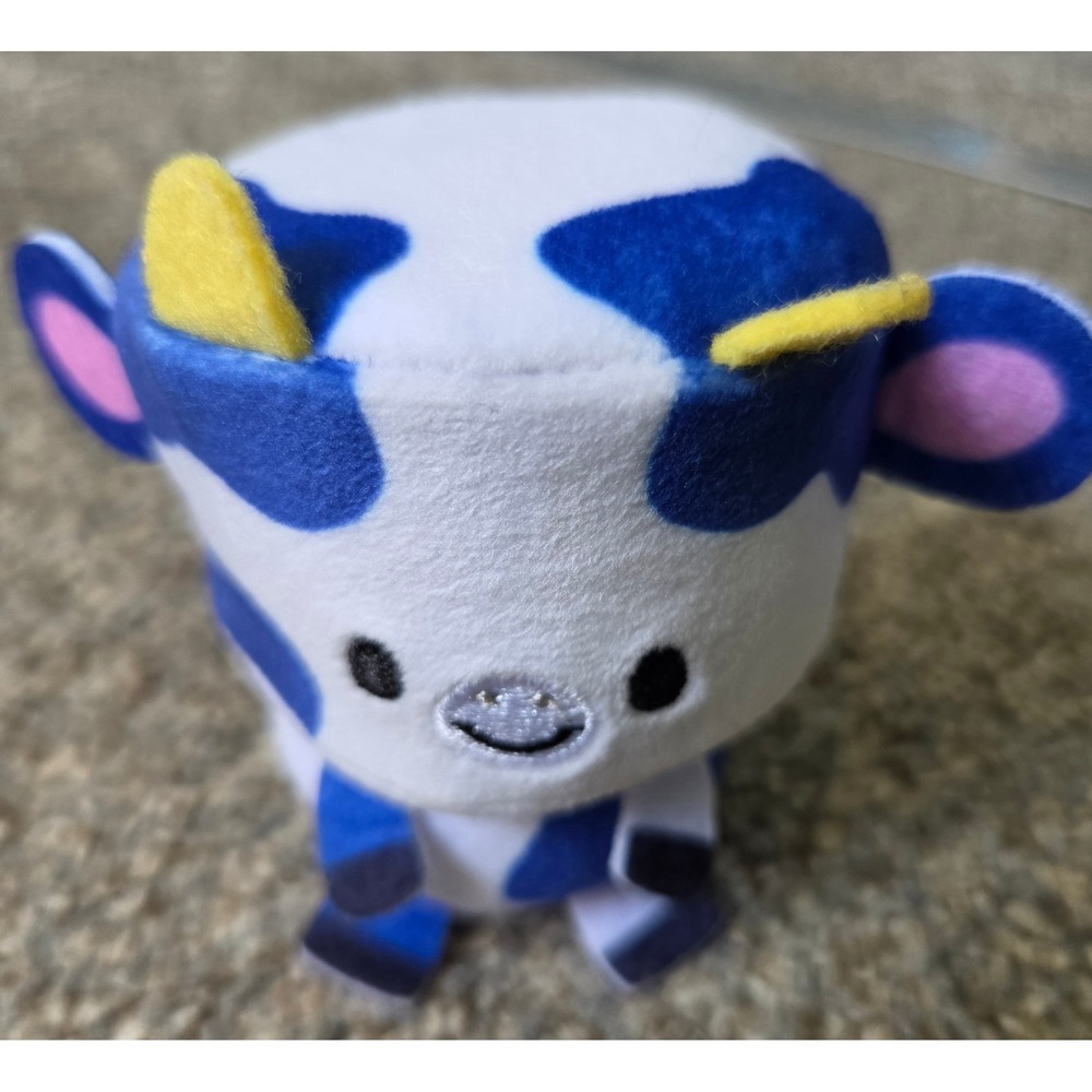 Just Play Mallo Mallo Blue‎ Cow Marshmallow Plush Slow Rise Squishy Toy 2732KM01